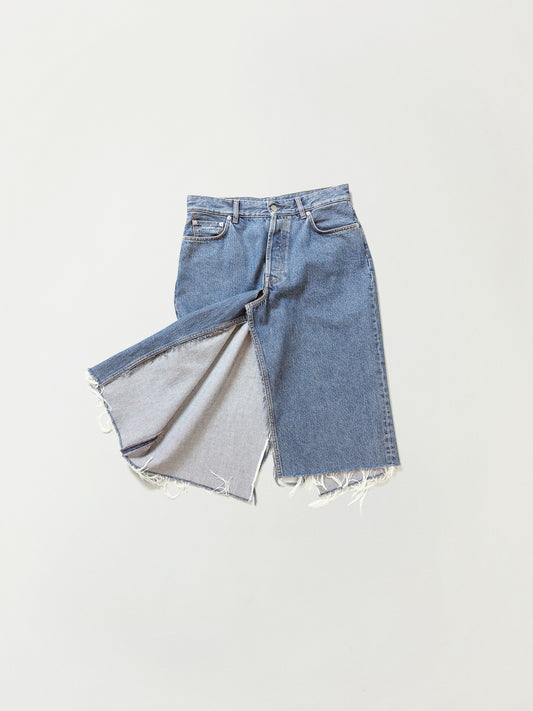 DECONSTRUCTED MIDI SKIRT