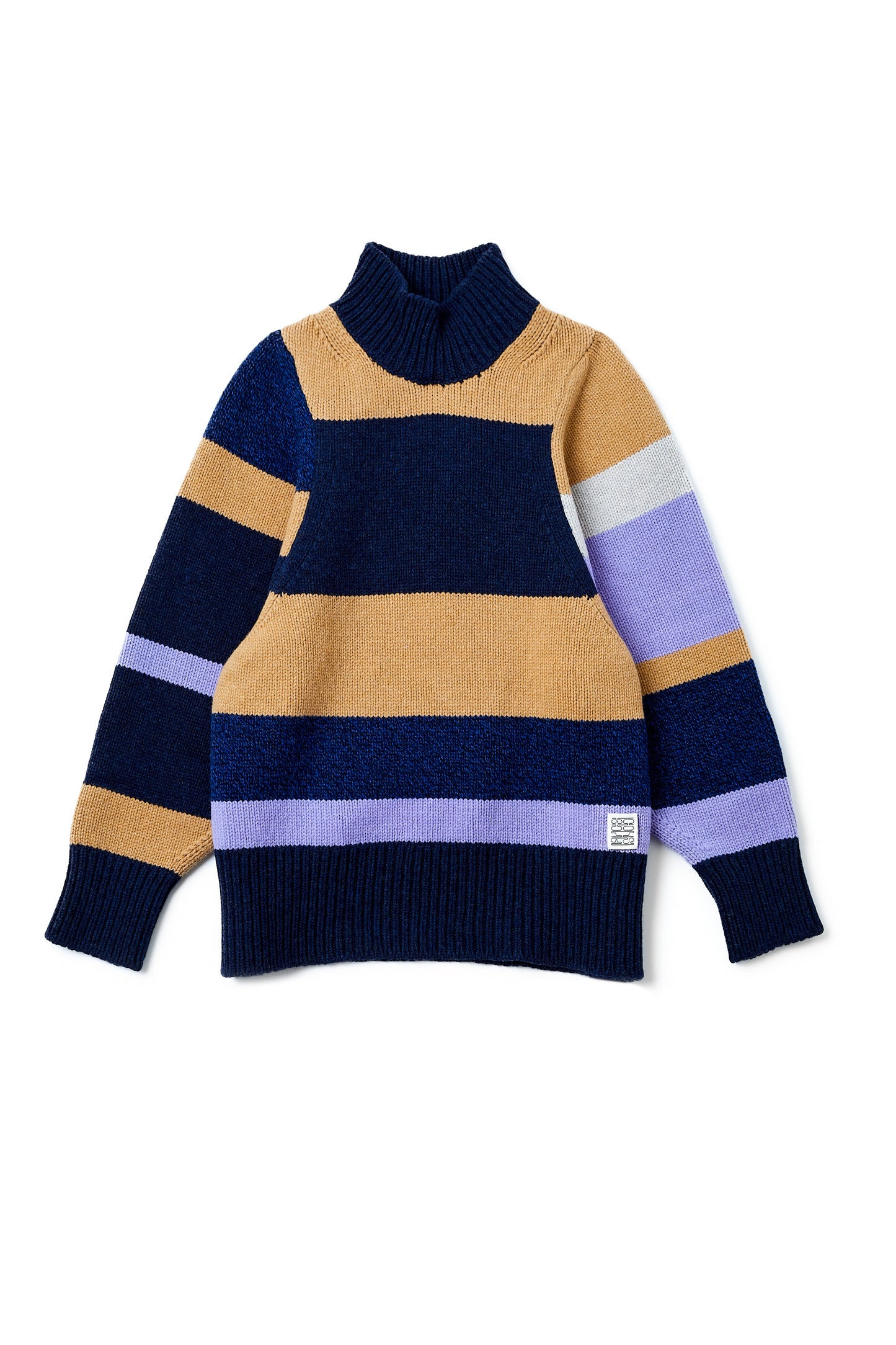 Salvia Mock Neck Sweater